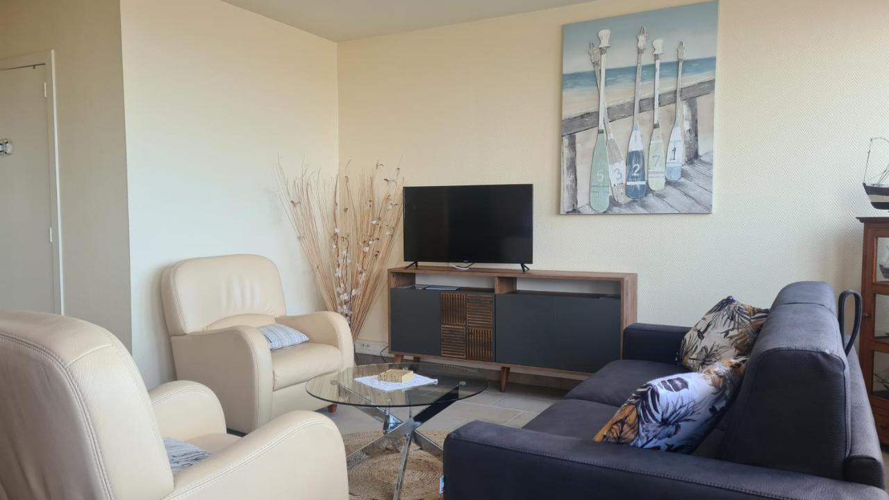 Residence Du Bord De Mer 9 Appartements Avec Une Vraie Vue Mer Le Tréport Dış mekan fotoğraf