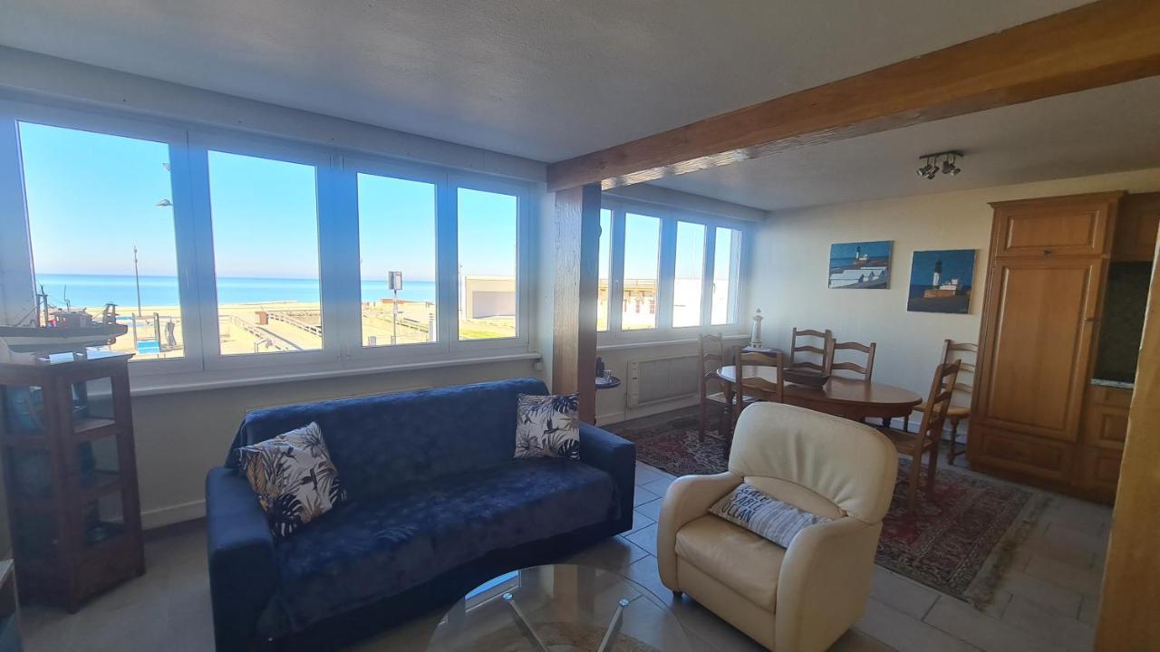 Residence Du Bord De Mer 9 Appartements Avec Une Vraie Vue Mer Le Tréport Dış mekan fotoğraf