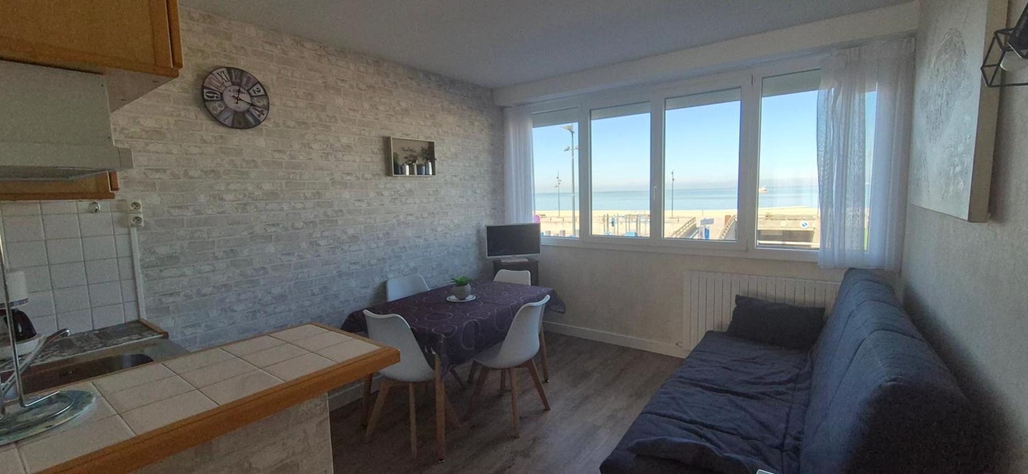 Residence Du Bord De Mer 9 Appartements Avec Une Vraie Vue Mer Le Tréport Dış mekan fotoğraf