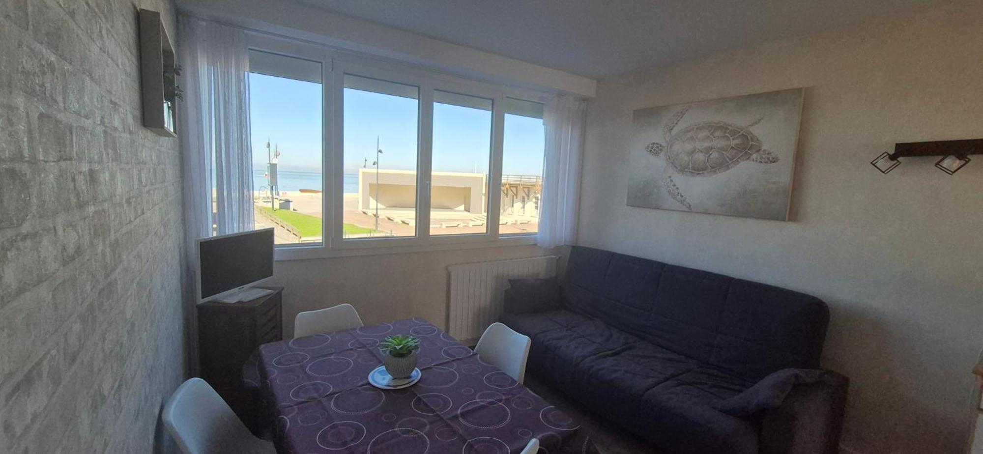 Residence Du Bord De Mer 9 Appartements Avec Une Vraie Vue Mer Le Tréport Dış mekan fotoğraf