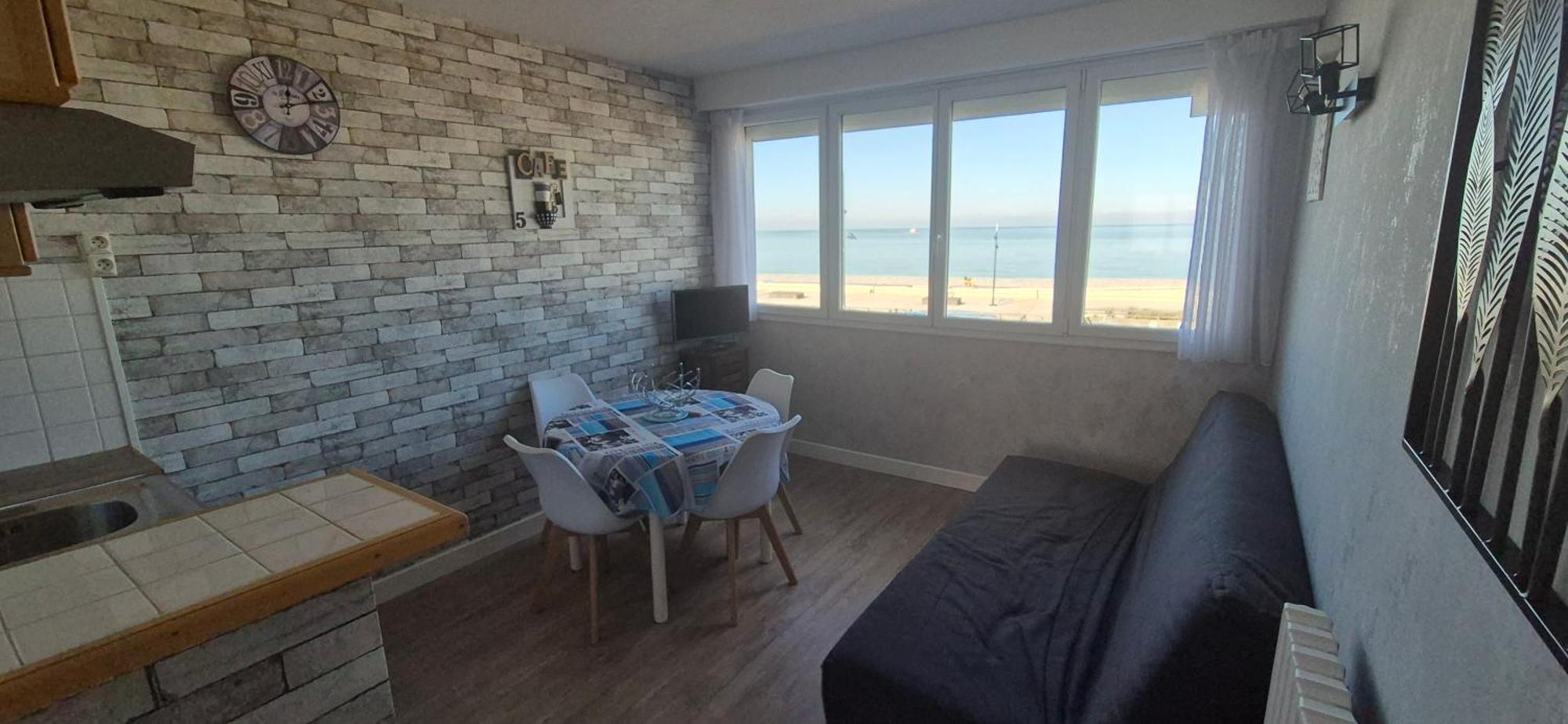 Residence Du Bord De Mer 9 Appartements Avec Une Vraie Vue Mer Le Tréport Dış mekan fotoğraf