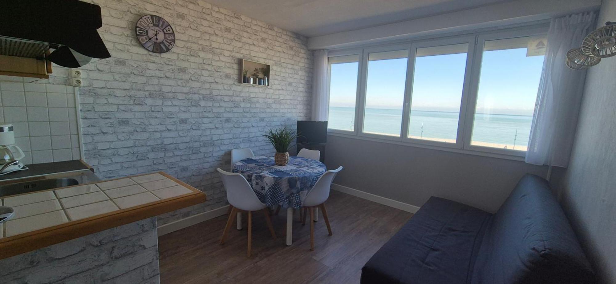 Residence Du Bord De Mer 9 Appartements Avec Une Vraie Vue Mer Le Tréport Dış mekan fotoğraf
